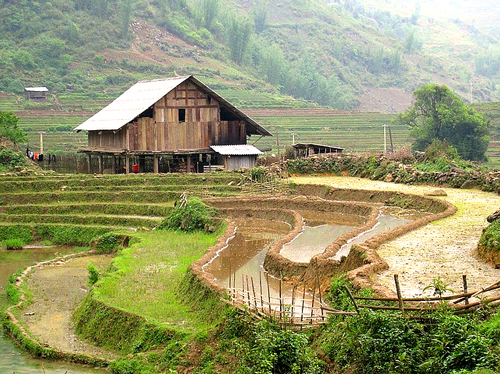 Điểm du lịch bản Cát Cát