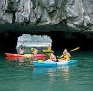 Detailed program for kayaking and trekking tour in Halong Bay