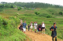 Muong Khuong market tour